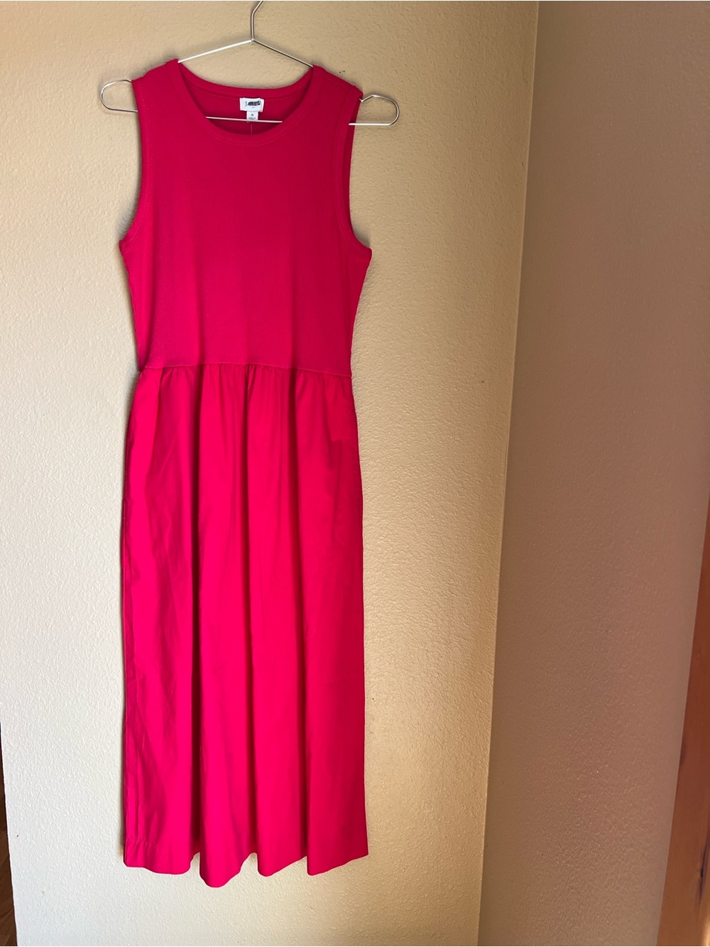 J Crew Factory Tank Top Midi Dress NWT S